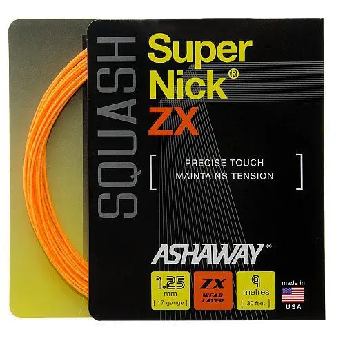 Ashaway SuperNick ZX Squash Strings - Squash Source