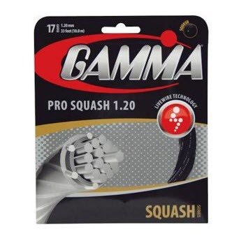 Gamma Pro Squash 1.2 Strings